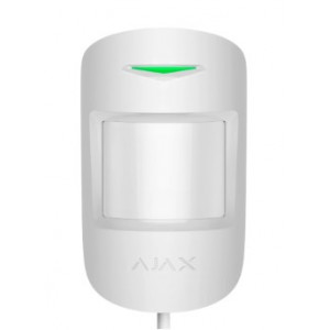 Ajax MotionProtect Plus Fibra white Проводной извещатель движения